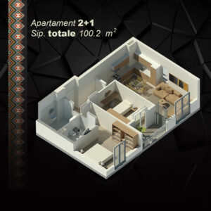 Apartament 2+1