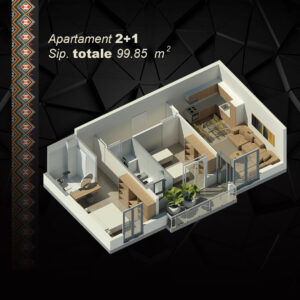 Apartament 2+1