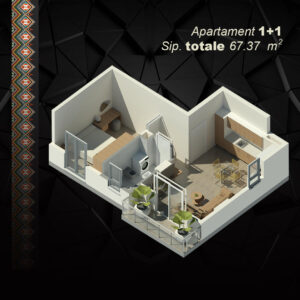 Apartament 1+1