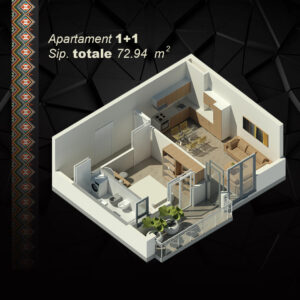 Apartament 1+1